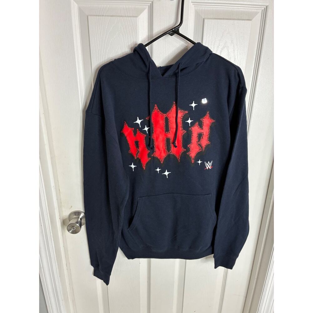 Official WWE Wrestling Legends Triple H Pullover Graphic Hoodie Sweatshirt M